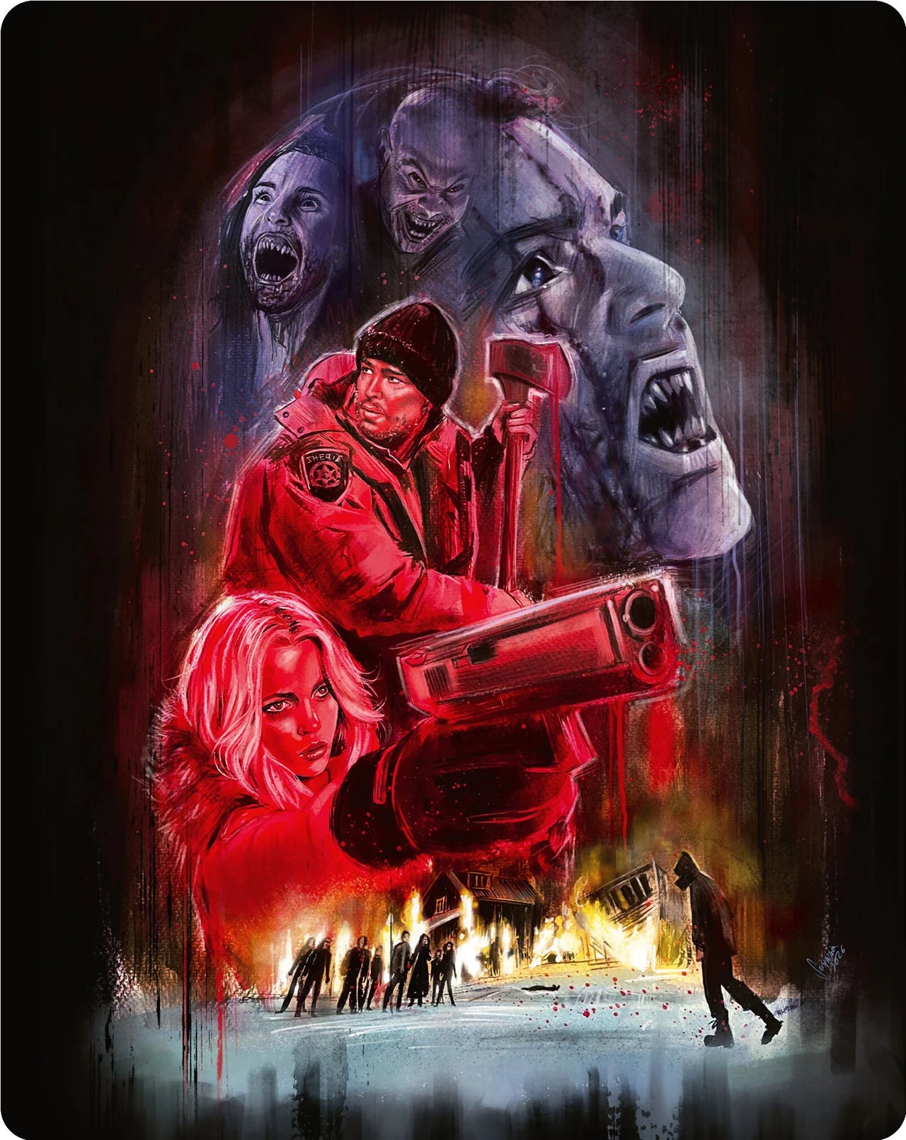 30 Days Of Night Limited Edition Steelbook 4K Ultra HD + Blu-Ray