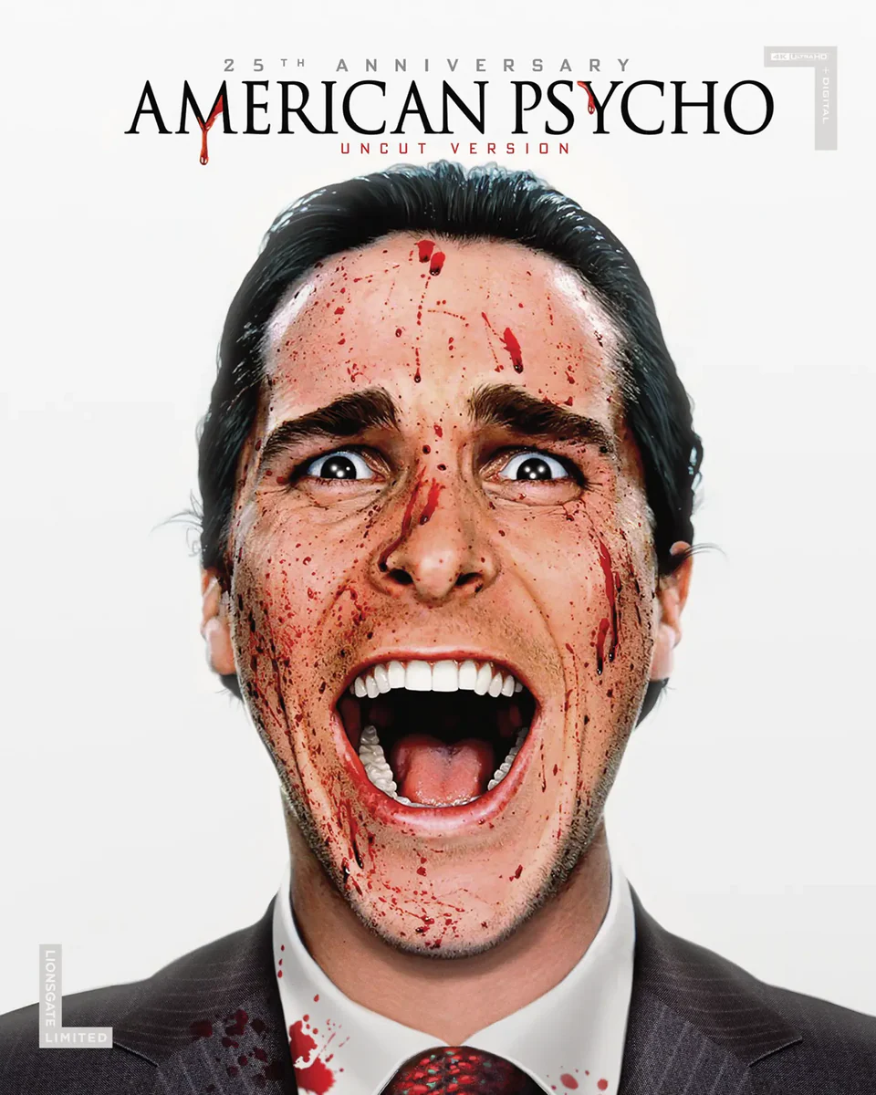 American Psycho 25th Anniversary 4K Collector's Edition Lionsgate Limited (US Edition)