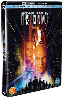 Star Trek VIII - First Contact Limited Edition Steelbook 4K Ultra HD + Blu-Ray — Moovies edition artwork