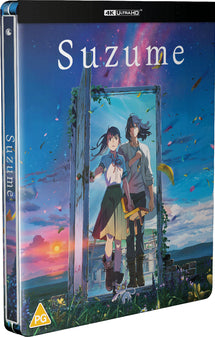 Suzume Limited Edition Steelbook 4K Ultra HD — Moovies edition artwork