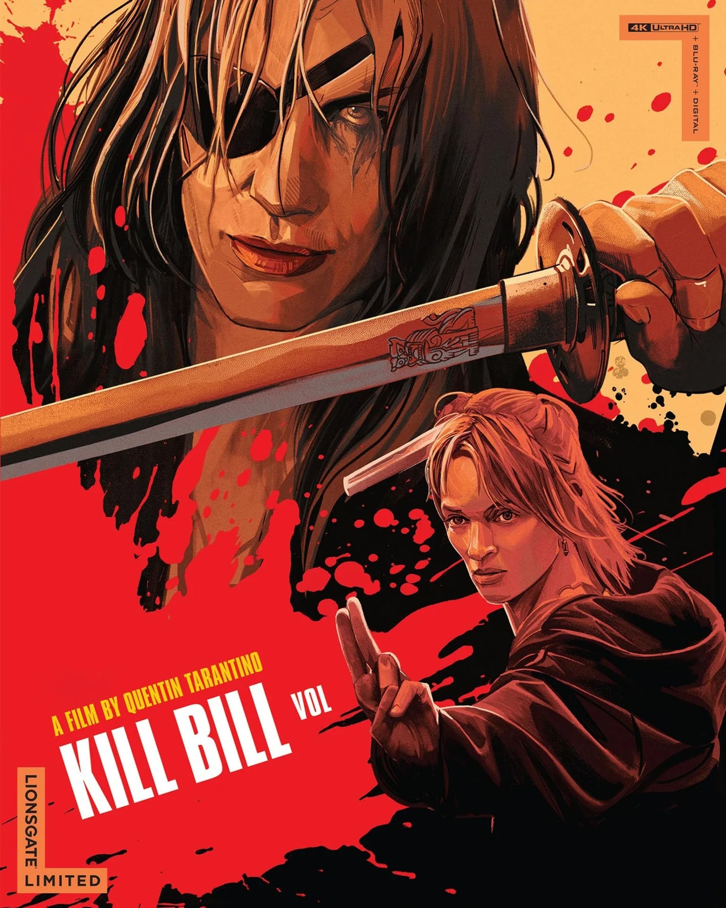 Kill Bill Volume 2 Limited Edition Steelbook 4K Ultra HD + Blu-Ray