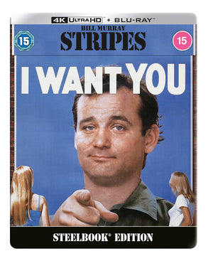 Stripes Limited Edition Steelbook 4K Ultra HD + Blu-Ray