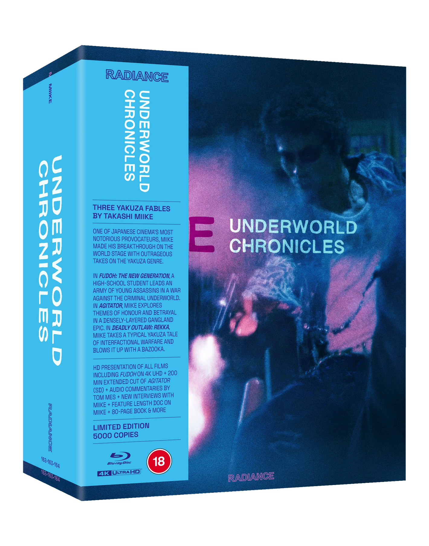 Underworld Chronicles - Three Yakuza Fables By Takashi Miike Limited Edition 4K Ultra HD + Blu-Ray
