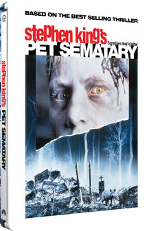 Pet Sematary (1989) Limited Edition Steelbook 4K Ultra HD + Blu-Ray — Moovies edition artwork