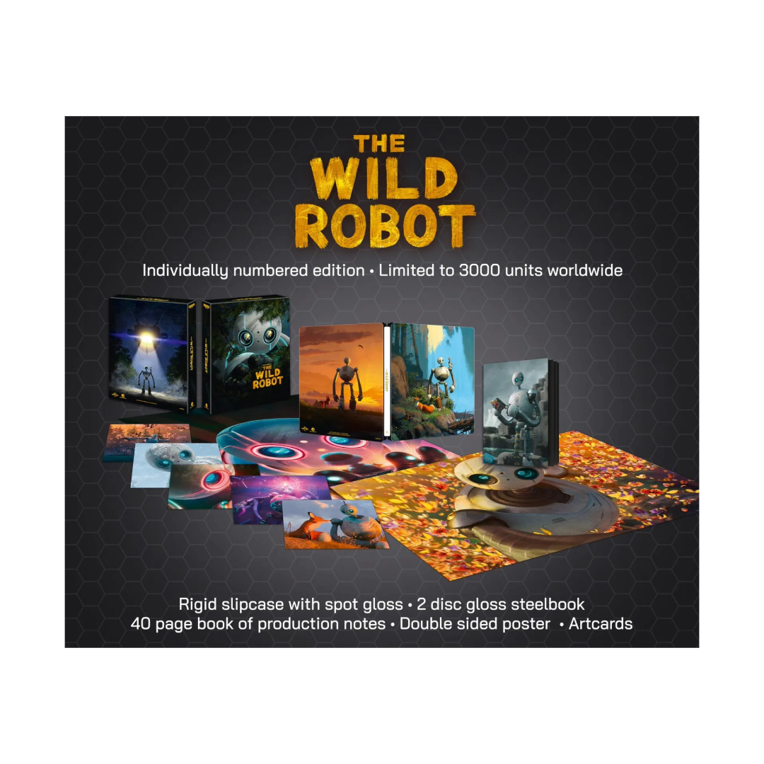 The Wild Robot 4K UHD Ultimate Collector's Edition with Steelbook