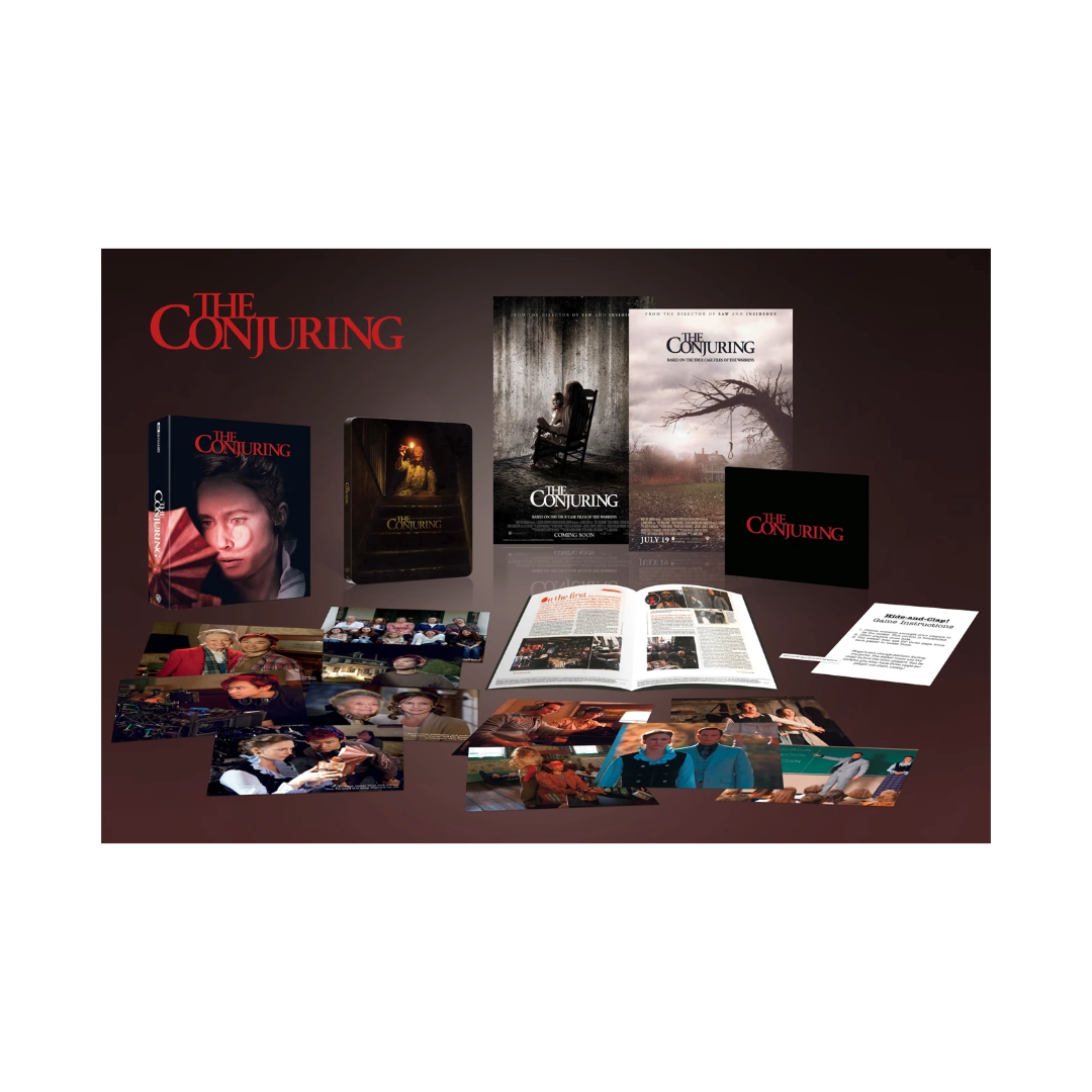 The Conjuring Collectors Edition Steelbook 4K Ultra HD + Blu-Ray