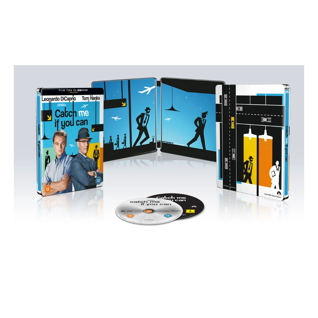 Catch Me If You Can Limited Edition Steelbook 4K Ultra HD + Blu-Ray