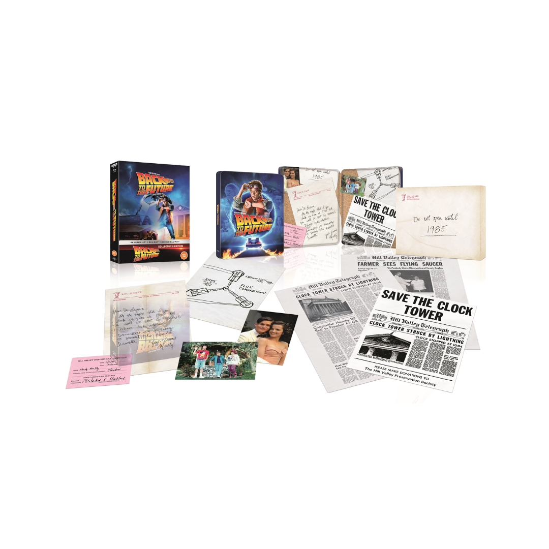 Back to the Future Limited Edition 4K Ultra HD Steelbook