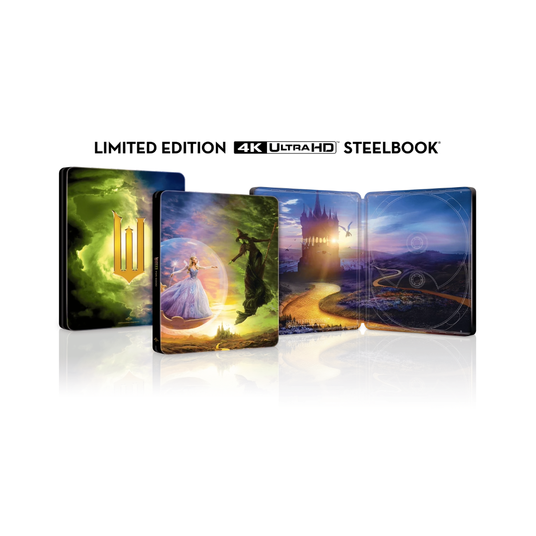 Wicked - For Good Limited Edition Steelbook 4K Ultra HD + Blu-Ray