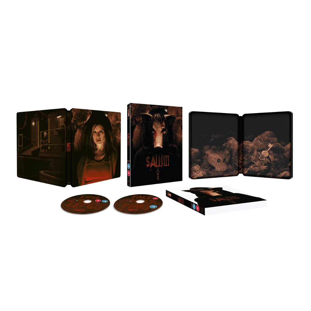 Saw III Limited Edition 4K Ultra HD Steelbook