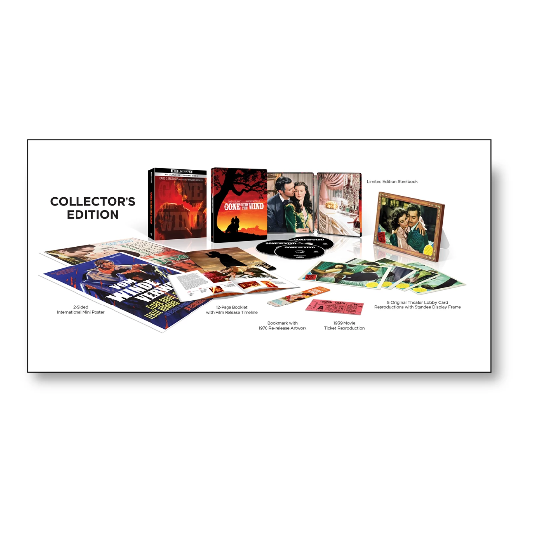Gone With The Wind Limited Collectors Edition 4K Ultra HD + Blu-Ray