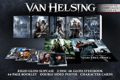 Van Helsing Limited Collectors Edition Steelbook 4K Ultra HD + Blu-Ray — Moovies edition artwork