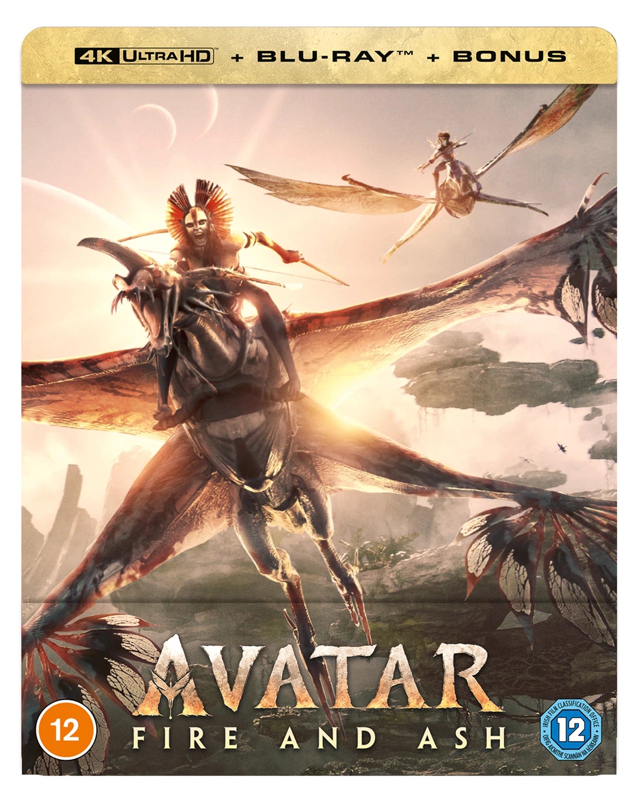 Avatar - Fire And Ash Limited Edition Steelbook 4K Ultra HD + Blu-Ray