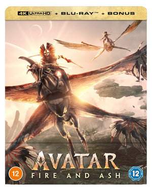 Avatar - Fire And Ash Limited Edition Steelbook 4K Ultra HD + Blu-Ray