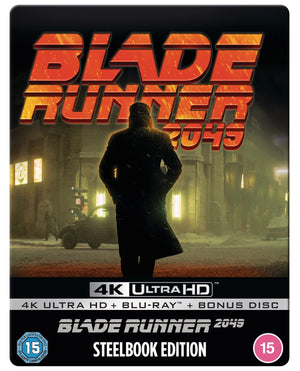 Blade Runner 2049 Limited Edition Steelbook 4K Ultra HD + Blu-Ray