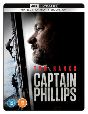Captain Phillips Limited Edition Steelbook 4K Ultra HD + Blu-Ray