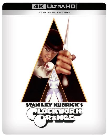 A Clockwork Orange Limited Edition Steelbook 4K Ultra HD + Blu-Ray