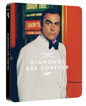 James Bond - Sean Connery Collection Limited Edition Steelbook Library Case (6 Film) 4K Ultra HD
