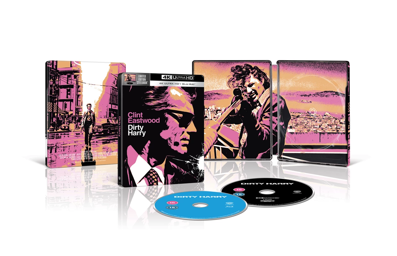 Dirty Harry Limited Edition Steelbook 4K Ultra HD + Blu-Ray