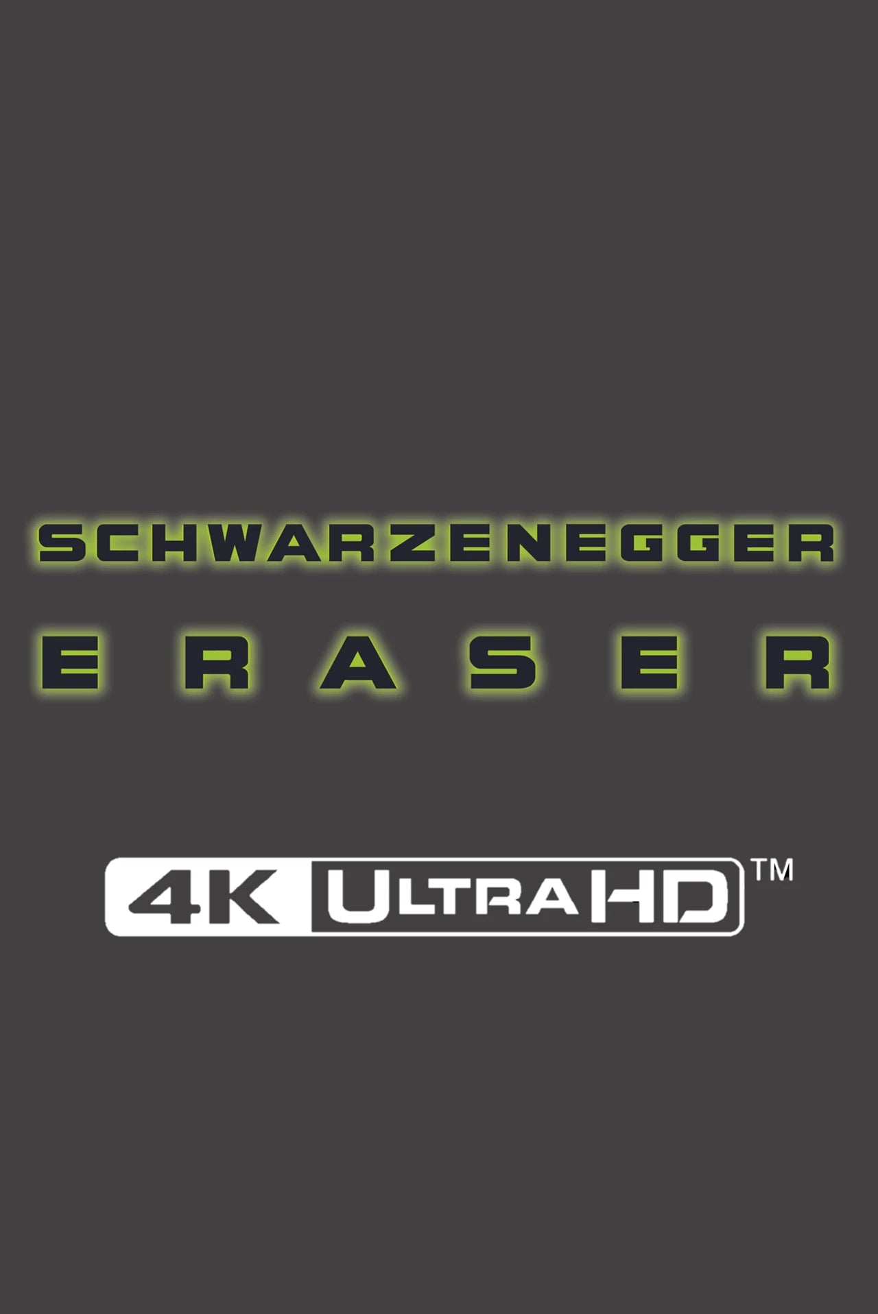 Eraser Limited Edition Steelbook 4K Ultra HD + Blu-Ray