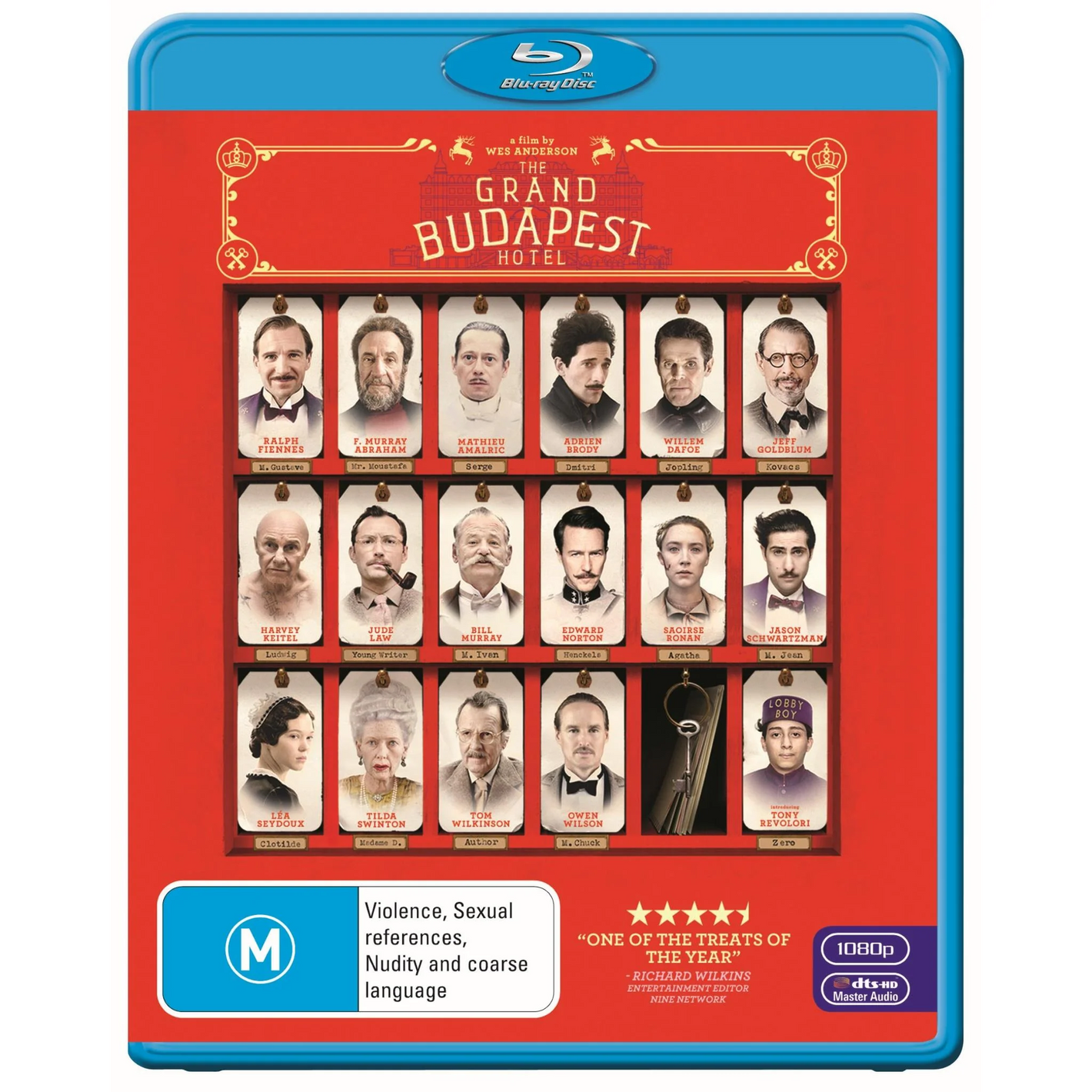 The Grand Budapest Hotel  - Blu-Ray