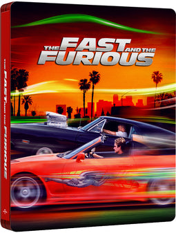 Fast and Furious 1 - The Fast And The Furious Limited Edition Steelbook 4K Ultra HD + Blu-Ray — Moovies edition artwork
