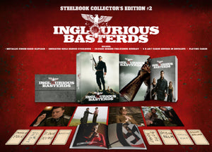 Inglourious Basterds Limited Edition Steelbook Ultimate Collectors Edition 4K Ultra HD + Blu-Ray