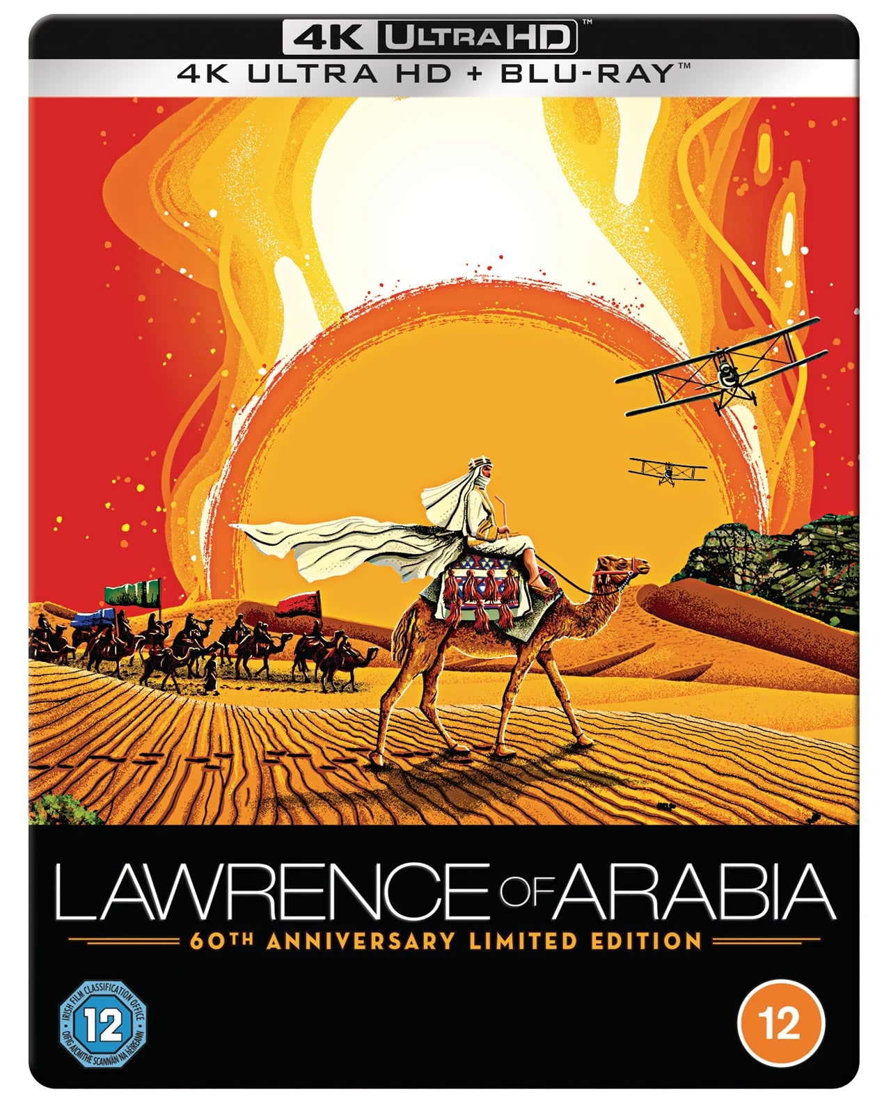 Lawrence Of Arabia Limited Edition Steelbook 4K Ultra HD + Blu-Ray