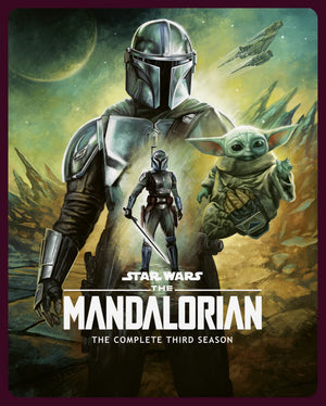 Mandalorian Season 3 Limited Edition Steelbook 4K Ultra HD + Blu-Ray