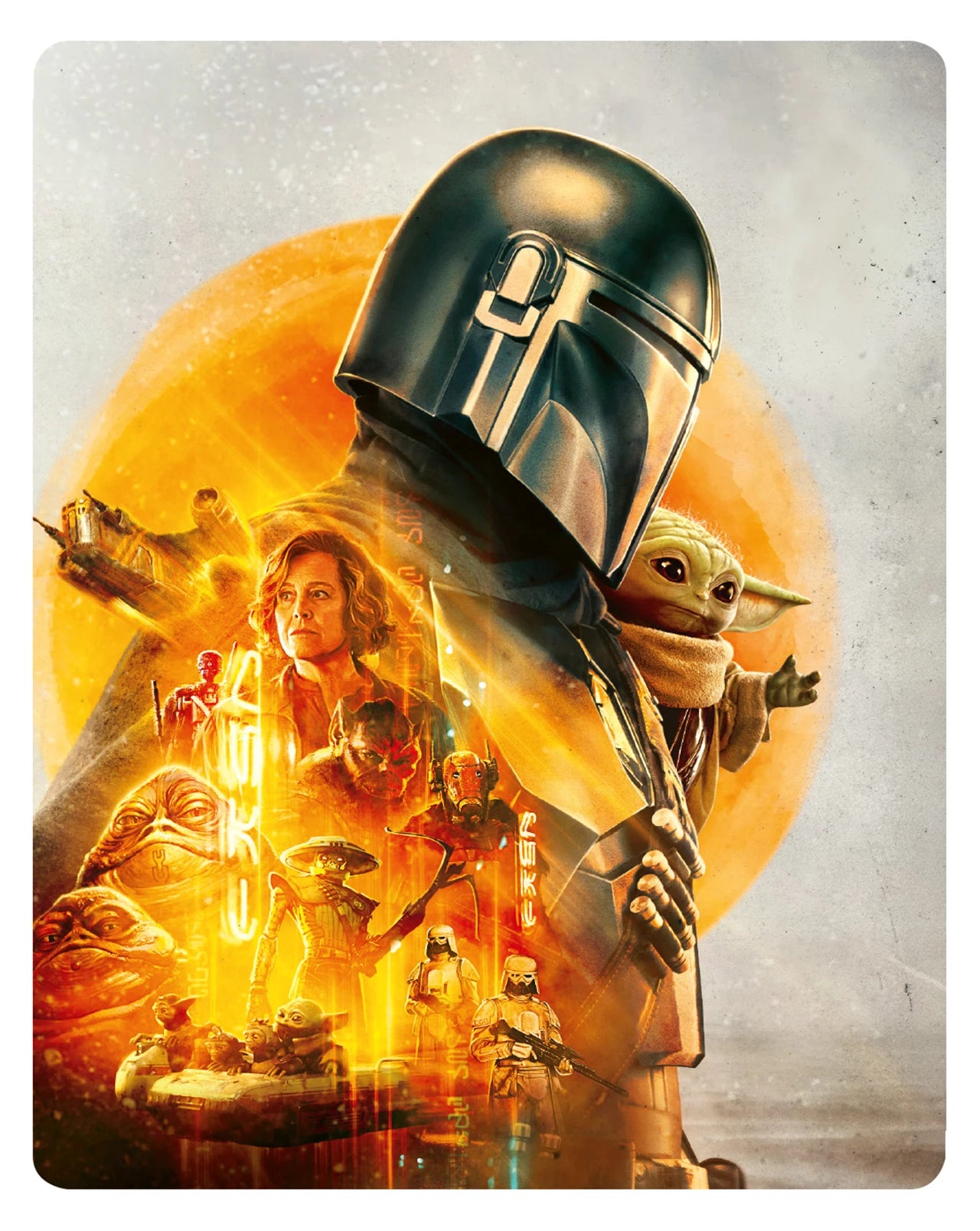 Star Wars - The Mandalorian And Grogu Limited Edition Steelbook 4K Ultra HD + Blu-Ray