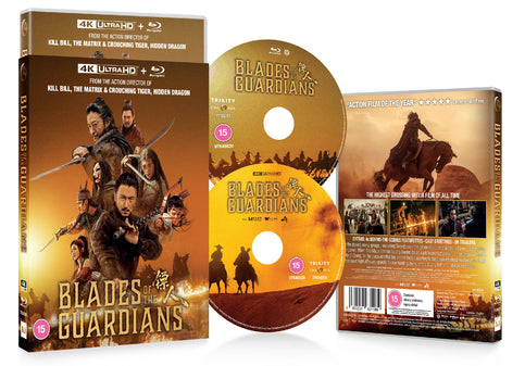 Blades Of The Guardians - Wind Rises In The Desert 4K Ultra HD + Blu-Ray — Moovies edition artwork