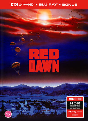 Red Dawn Limited Collectors Edition Mediabook 4K Ultra HD + Blu-Ray