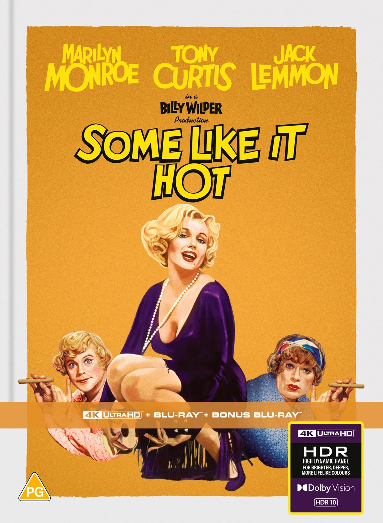 Some Like It Hot Limited Edition Mediabook 4K Ultra HD + Blu-Ray