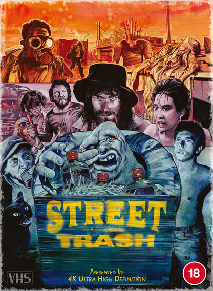 Street Trash (1987) Limited Collectors Edition VHS Box 4K Ultra HD