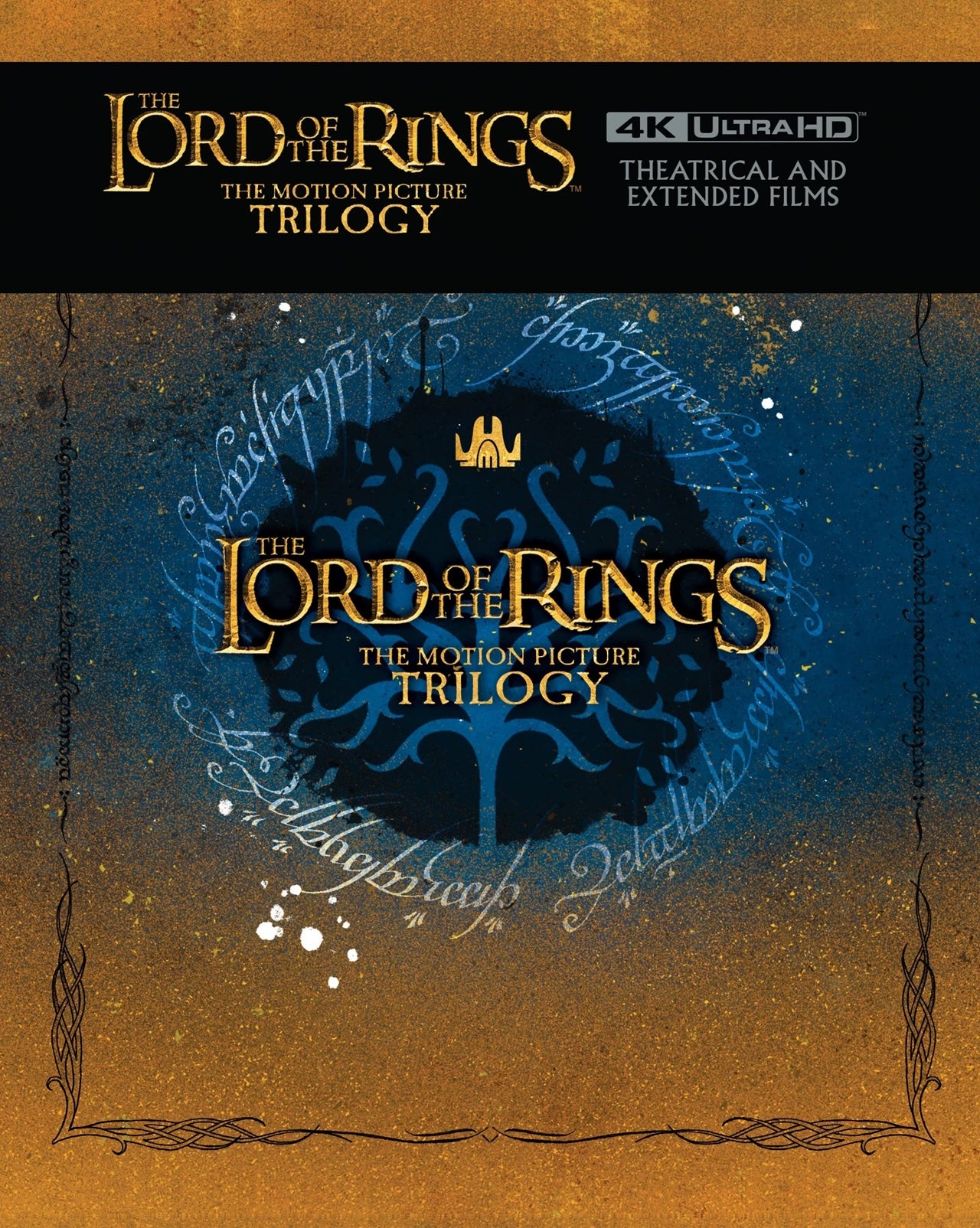 The Lord Of The Rings Trilogy Limited Edition Steelbook - Theatrical and Extended Collection 4K UHD