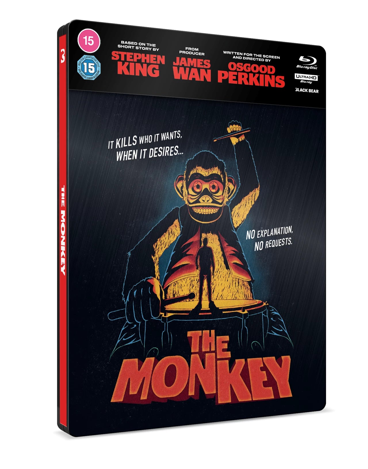 The Monkey Limited Edition Steelbook 4K Ultra HD + Blu-Ray