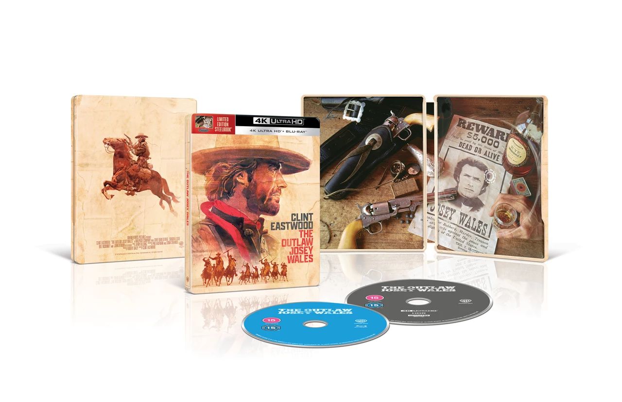 The Outlaw Josey Wales Limited Edition Steelbook 4K Ultra HD + Blu-Ray