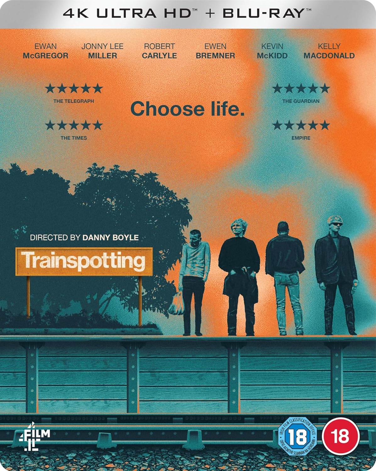 Trainspotting Limited Edition Steelbook 4K Ultra HD